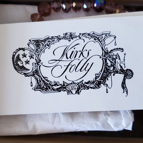 Kirk's Folly Purple Stone Fairy Bracelet - Picture 7 of 8